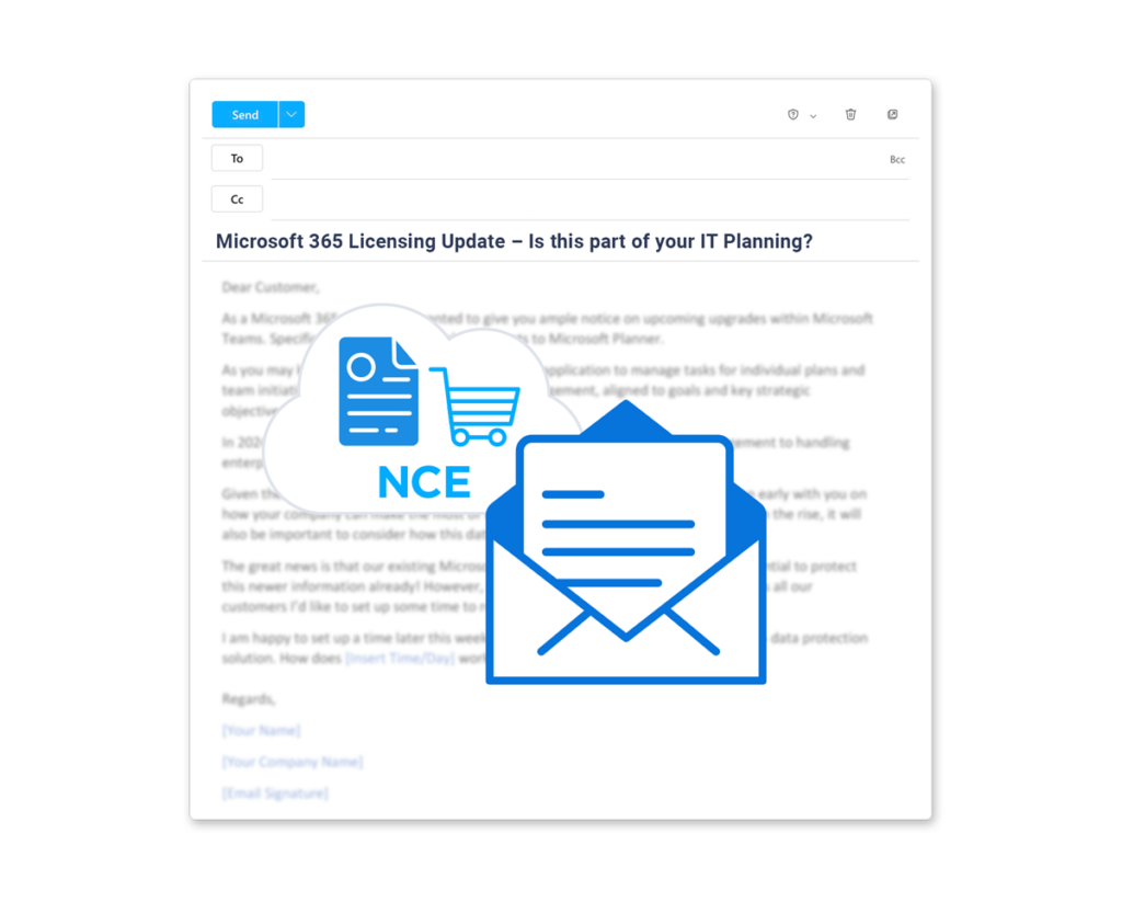 Take advantage of Microsoft incentives by initiating customer conversations early with this FREE to-customer email template